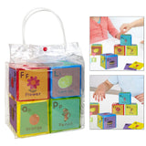 Maxbell 4Pcs Playing Game Dice Colorful for Entertainment Math Activities Dice Games
