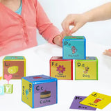 Maxbell 4Pcs Playing Game Dice Colorful for Entertainment Math Activities Dice Games