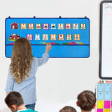 Maxbell Classroom Attendance Chart Kid's Daily Schedule for Daycare School Preschool