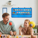 Maxbell Classroom Attendance Chart Kid's Daily Schedule for Daycare School Preschool