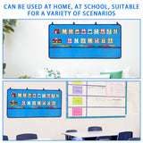 Maxbell Classroom Attendance Chart Kid's Daily Schedule for Daycare School Preschool