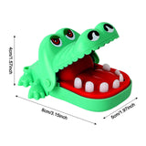 Maxbell Biting Finger Games Toy Family Game Tricky Toy for Kids Adult Children Table Green