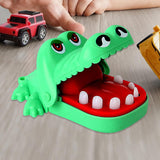 Maxbell Biting Finger Games Toy Family Game Tricky Toy for Kids Adult Children Table Green