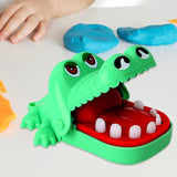 Maxbell Biting Finger Games Toy Family Game Tricky Toy for Kids Adult Children Table Green