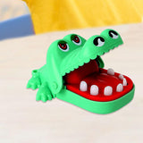 Maxbell Biting Finger Games Toy Family Game Tricky Toy for Kids Adult Children Table Green