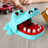 Maxbell Biting Finger Games Toy Family Game Tricky Toy for Kids Adult Children Table Blue