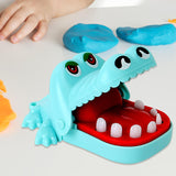 Maxbell Biting Finger Games Toy Family Game Tricky Toy for Kids Adult Children Table Blue