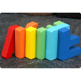 Maxbell Wooden Matching Game Early Educational Game for Age 1 2 3 Years Old Children Uppercase Letter