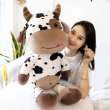 Maxbell Cow Toy Lovely Birthday Gifts Simulation Car Decorative Animal Doll for Kids