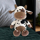 Maxbell Cow Toy Lovely Birthday Gifts Simulation Car Decorative Animal Doll for Kids