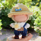 Maxbell Plush Doll Top and Pants DIY Flexibility Make Your Own Dolls for 5.91'' Doll plush hat and shoes