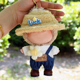 Maxbell Plush Doll Top and Pants DIY Flexibility Make Your Own Dolls for 5.91'' Doll plush hat and shoes