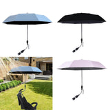 Maxbell Baby Stroller Parasol with Adjustable Clip Fixing Device for Pushchair