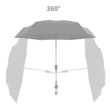 Maxbell Baby Stroller Parasol with Adjustable Clip Fixing Device for Pushchair