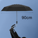 Maxbell Baby Stroller Parasol with Adjustable Clip Fixing Device for Pushchair