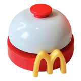 Maxbell Counter Bell Multipurpose Portable Service Rings for Warehouses Hotel Table Red