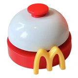 Maxbell Counter Bell Multipurpose Portable Service Rings for Warehouses Hotel Table Red