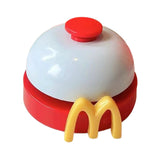 Maxbell Counter Bell Multipurpose Portable Service Rings for Warehouses Hotel Table Red