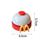 Maxbell Counter Bell Multipurpose Portable Service Rings for Warehouses Hotel Table Red