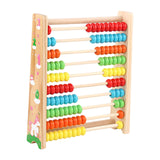 Maxbell Wooden Abacus for Kids Math Wooden Counting Number Frame for Kids Elementary