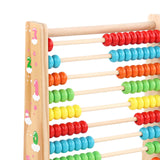 Maxbell Wooden Abacus for Kids Math Wooden Counting Number Frame for Kids Elementary