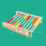 Maxbell Wooden Abacus for Kids Math Wooden Counting Number Frame for Kids Elementary