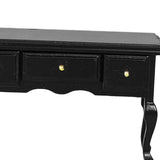 Maxbell 1:12 Wooden Writing Desk Model Craft for DIY Scenery DIY Projects Sand Table