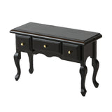 Maxbell 1:12 Wooden Writing Desk Model Craft for DIY Scenery DIY Projects Sand Table