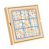 Maxbell Wooden Sudoku Puzzle Set Early Learning Toy Brain Teaser for Ages 7-14 Years