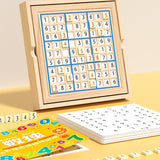 Maxbell Wooden Sudoku Puzzle Set Early Learning Toy Brain Teaser for Ages 7-14 Years