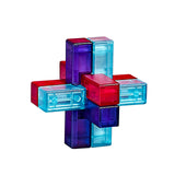 Maxbell Brain Teaser Puzzles Unlock Interlock IQ Challenge for Adults Birthday Gifts Style C