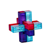 Maxbell Brain Teaser Puzzles Unlock Interlock IQ Challenge for Adults Birthday Gifts Style C