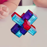 Maxbell Brain Teaser Puzzles Unlock Interlock IQ Challenge for Adults Birthday Gifts Style C