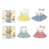 Maxbell Fashion Dolls Dress Suit Costume Accessory for 38cm Dolls Thanksgiving Gifts Yellow