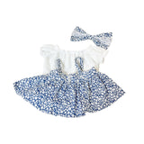 Maxbell Fashion Dolls Dress Suit Costume Accessory for 38cm Dolls Thanksgiving Gifts Blue