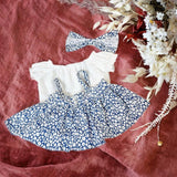 Maxbell Fashion Dolls Dress Suit Costume Accessory for 38cm Dolls Thanksgiving Gifts Blue