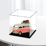 Maxbell Acrylic Display Box Dustproof Transparent Figure Display Case for Dolls Toys 15x15x15