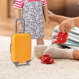 Maxbell Doll Suitcase Luggage Mini Travel Suitcase for Doll Wedding Party Decoration