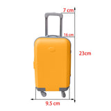 Maxbell Doll Suitcase Luggage Mini Travel Suitcase for Doll Wedding Party Decoration