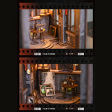 Maxbell Wooden Miniature Dollhouse Kits Collectibles Desktop Decoration Church Model