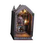 Maxbell Wooden Miniature Dollhouse Kits Collectibles Desktop Decoration Church Model