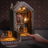 Maxbell Wooden Miniature Dollhouse Kits Collectibles Desktop Decoration Church Model