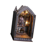 Maxbell Wooden Miniature Dollhouse Kits Collectibles Desktop Decoration Church Model