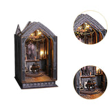 Maxbell Wooden Miniature Dollhouse Kits Collectibles Desktop Decoration Church Model
