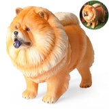 Maxbell Lifelike Dog Sculpture Sculpture Collectible Gifts Art Decor Animal Figurine Lion Dog