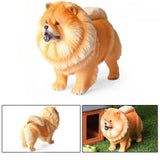 Maxbell Lifelike Dog Sculpture Sculpture Collectible Gifts Art Decor Animal Figurine Lion Dog