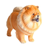 Maxbell Lifelike Dog Sculpture Sculpture Collectible Gifts Art Decor Animal Figurine Lion Dog