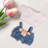 Maxbell 2 Pieces Doll Clothes Accs Outfits for 15cm Dolls Girls Dolls New Year Gifts B