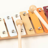 Maxbell 6 Pieces Baby Musical Instruments Set Tambourine Xylophone Toy for Kids Gift