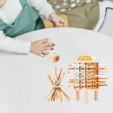 Maxbell Wooden Stick Toys Tabletop Board Game Coordination Training Game Kids Adults